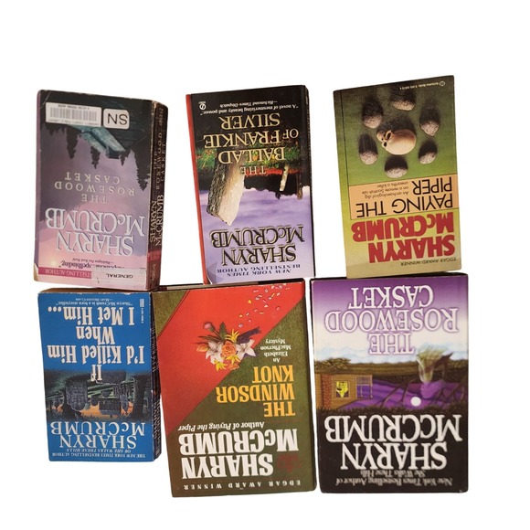 Sharyn McCrumb Lot of 6 Mystery Novels The Rosewood Casket - Picture 1 of 8